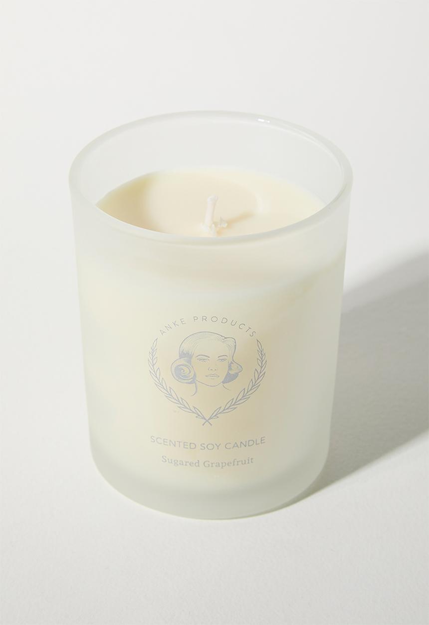 Anke Products - Sugared grapefruit soy candle (gift box small)