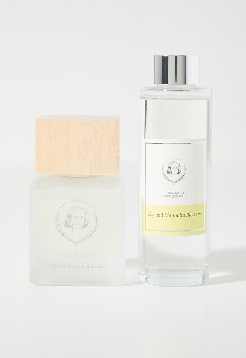 Anke Products - Lily magnolia diffuser refill bottle
