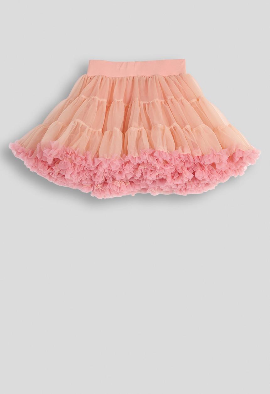 Pop Candy - Tulle tutu skirt - peach & watermelon