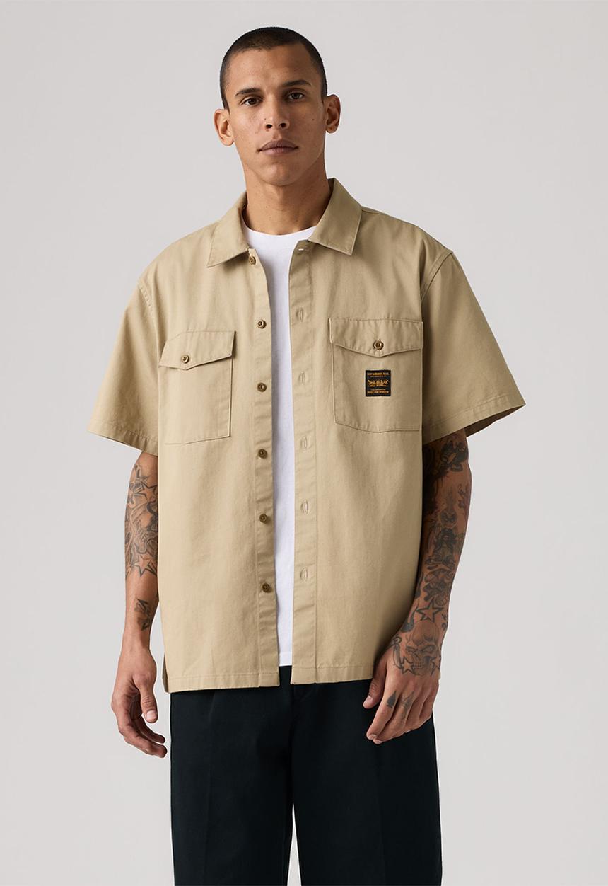 Levi’s® - Short sleeve worker - brown