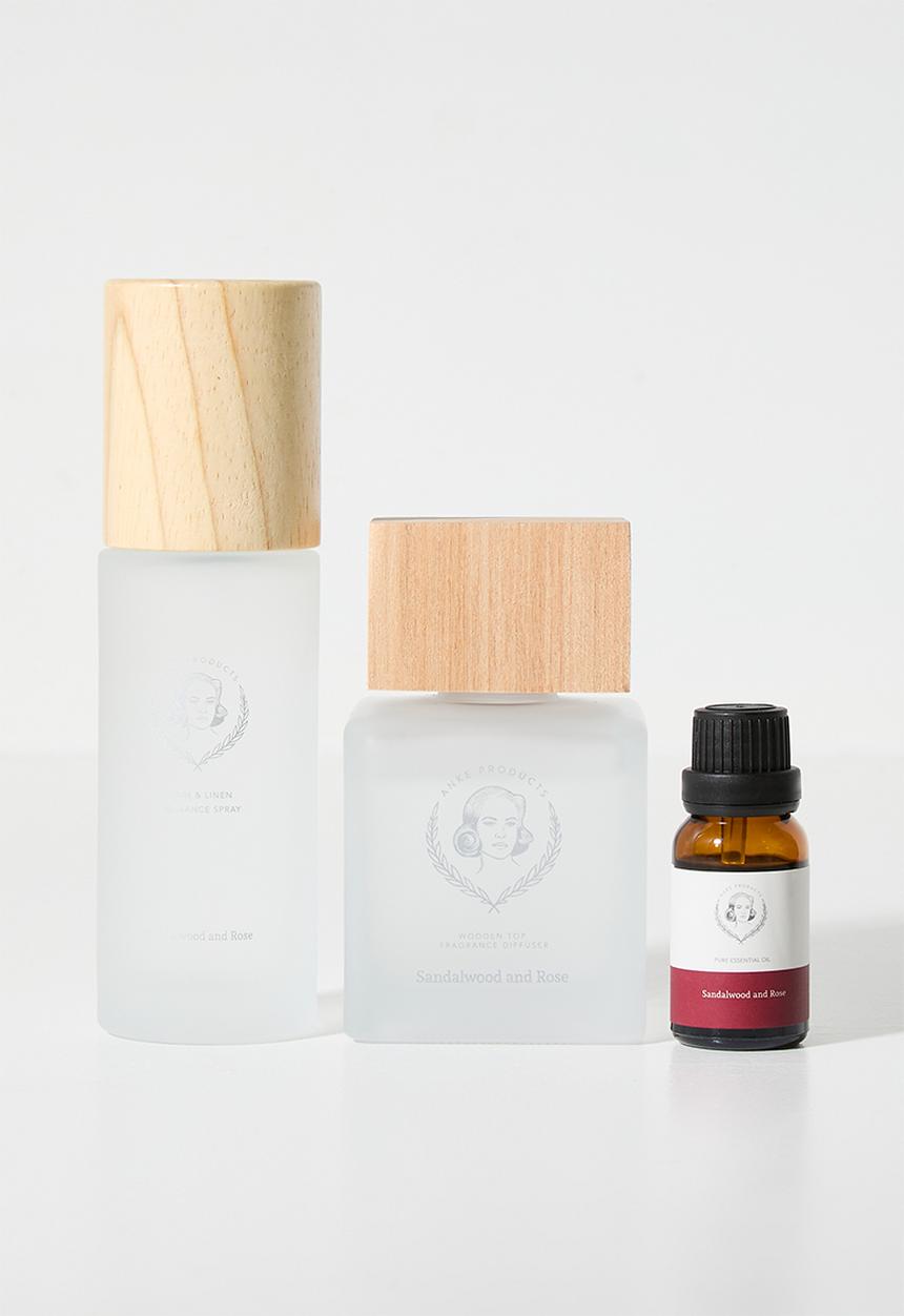 Anke Products - Sandalwood & Rose room & linen sprays