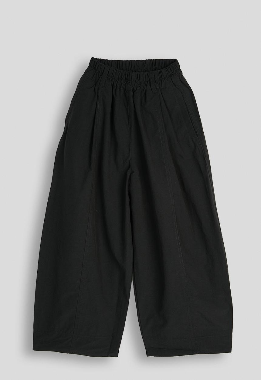 Pop Candy - Panelled wide leg pants - black