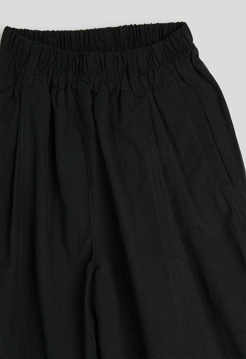 Pop Candy - Panelled wide leg pants - black