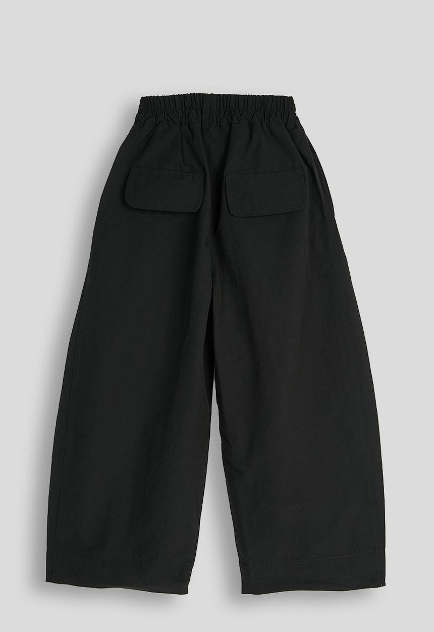 Pop Candy - Panelled wide leg pants - black