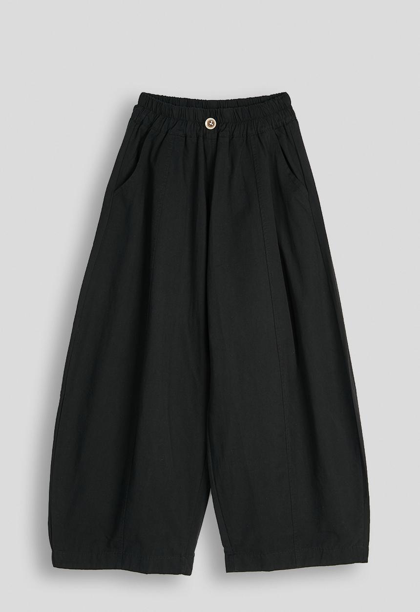 Pop Candy - Wide leg trousers - black