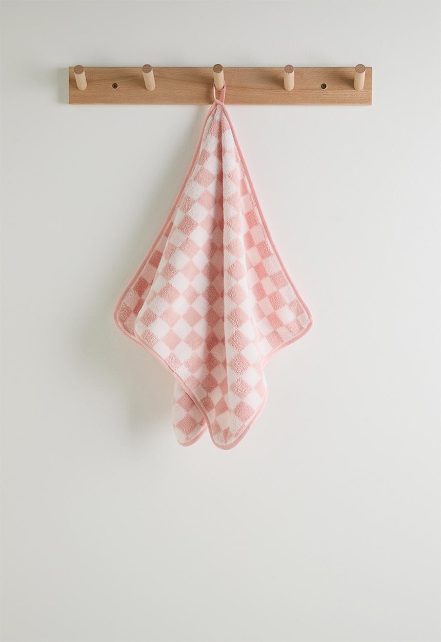 Pop Candy - Checkered hand towel - pink