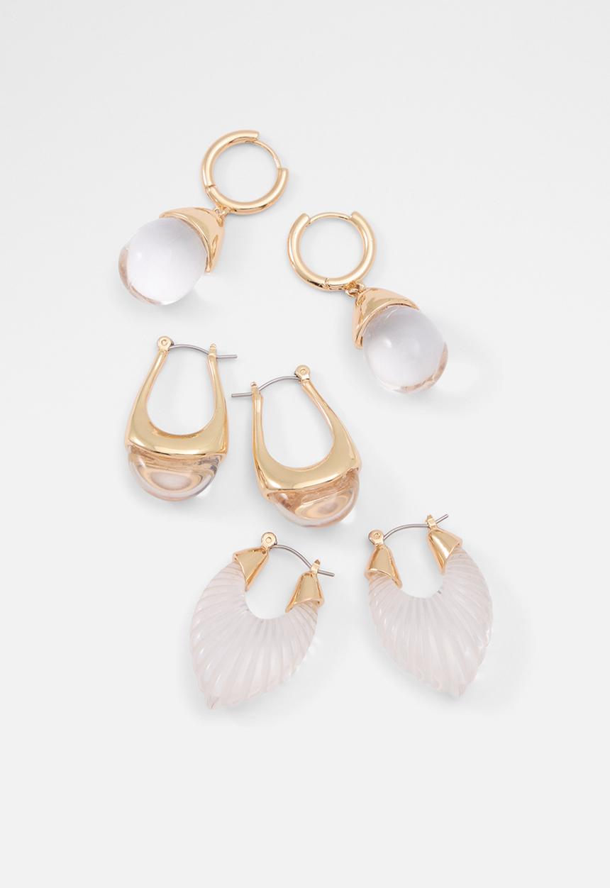 ALDO - Cleargllo - Gold/Clear Multi