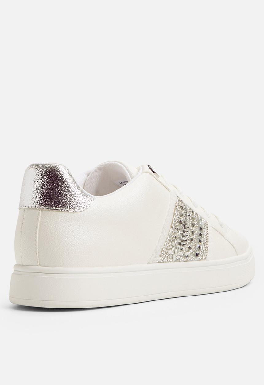 ALDO - Palazzi sneaker - white/silver