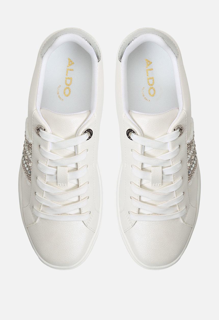 ALDO - Palazzi sneaker - white/silver