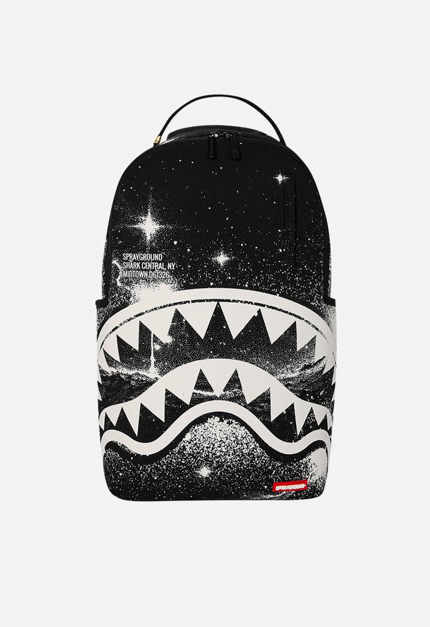 Sprayground - Shark Central Dark Space Backpack - Black