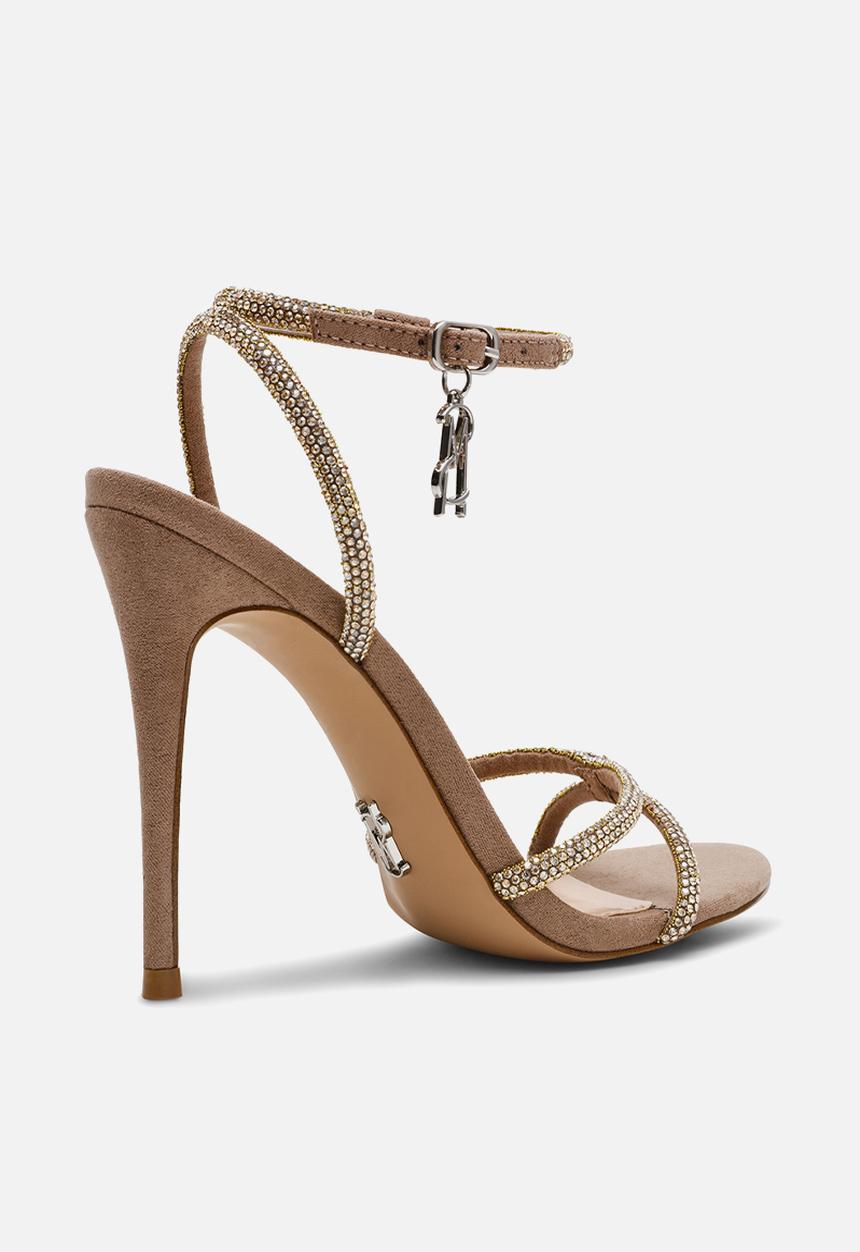 Steve Madden - Bryanna open toe ankle strap - taupe