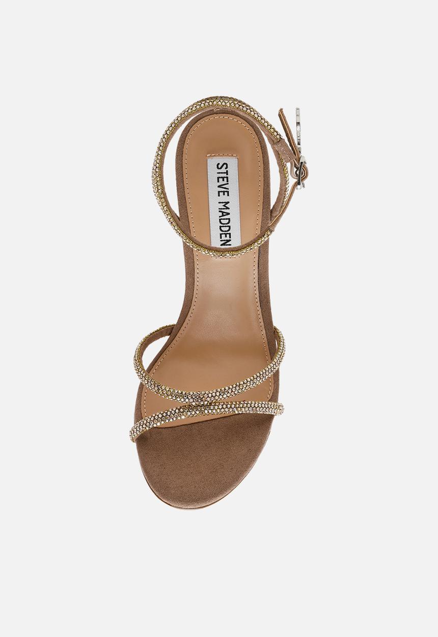 Steve Madden - Bryanna open toe ankle strap - taupe