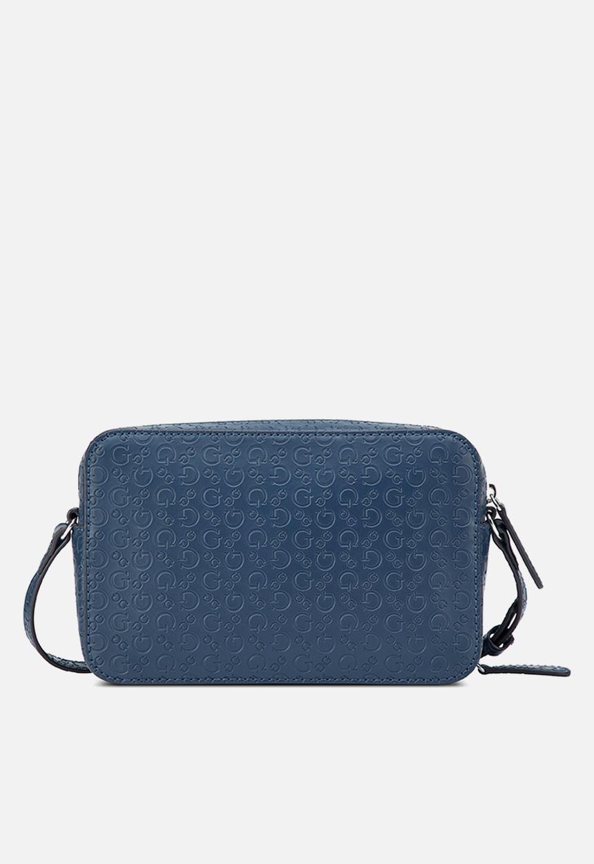 GUESS - Lisa Mini Double Zip Crossbody - Navy
