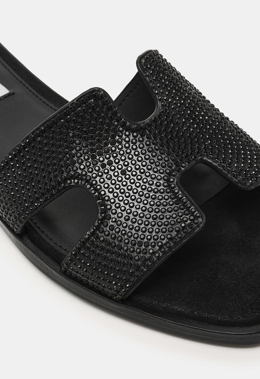 Steve Madden - Hadyn-cnr slide - black