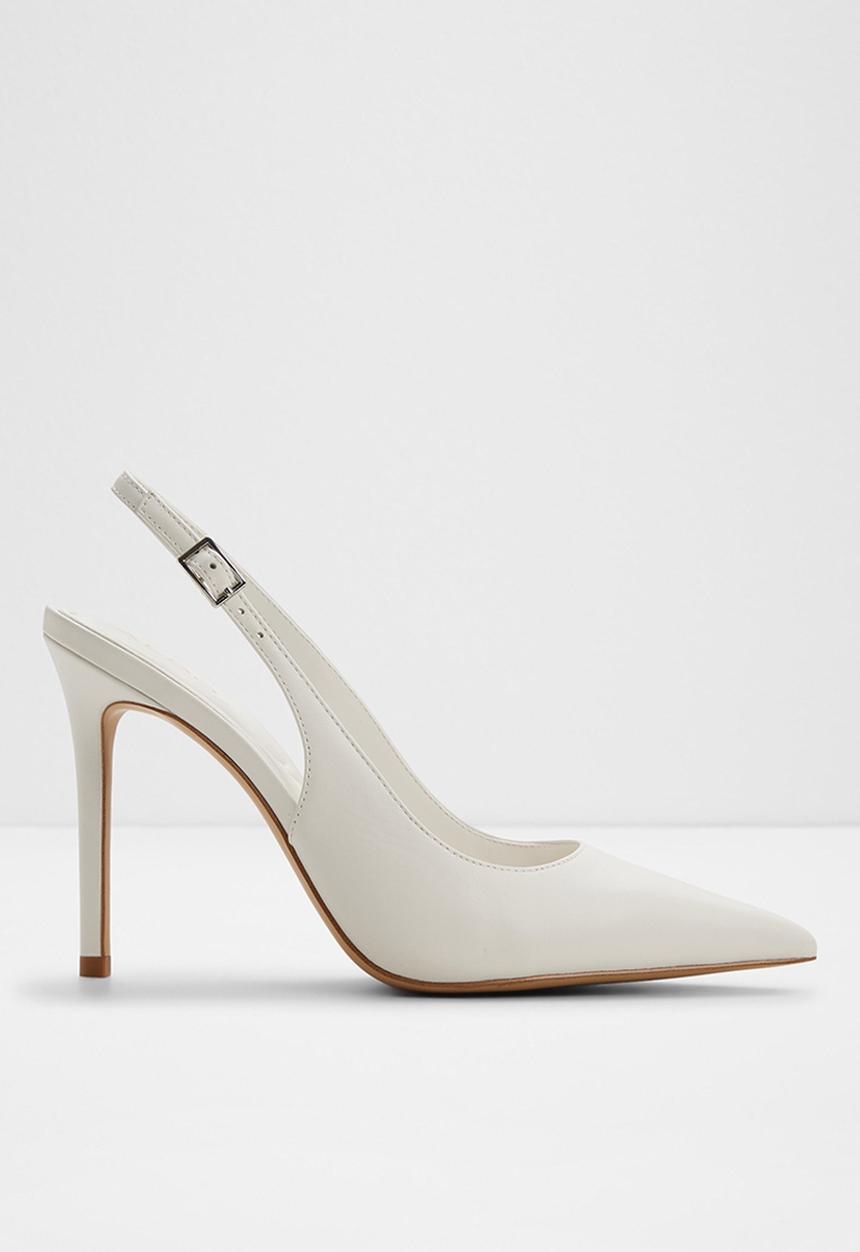ALDO - Stessysling2.0 closed toe slingback - white/bone