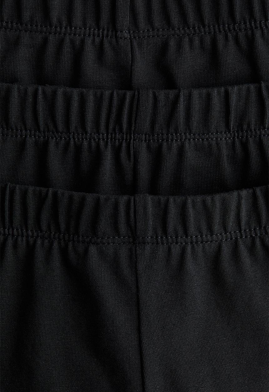 H&M - 3-Pack cycling shorts - black
