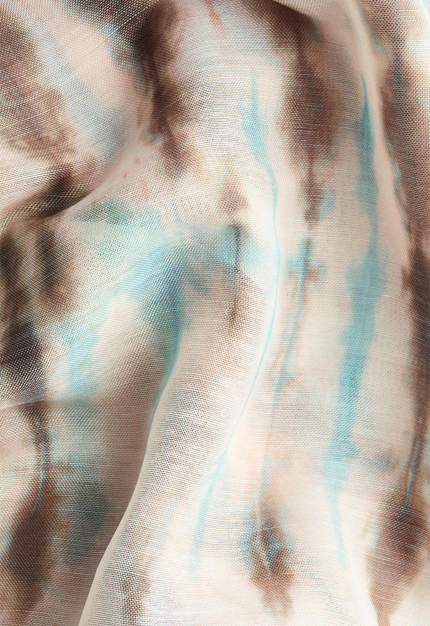 H&M - Sarong - light beige/tie-dye