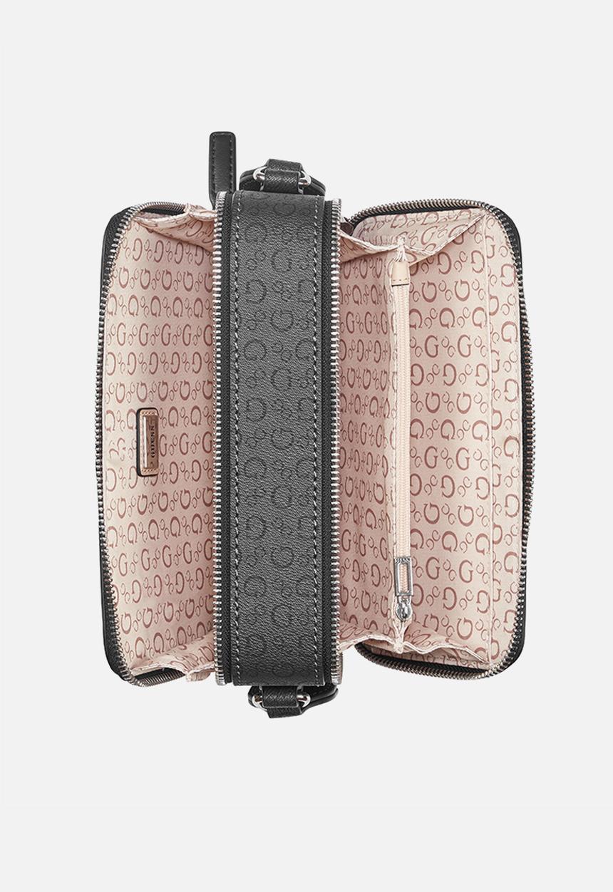 GUESS - Marsala Mini Crossbody Top Zip - Coal