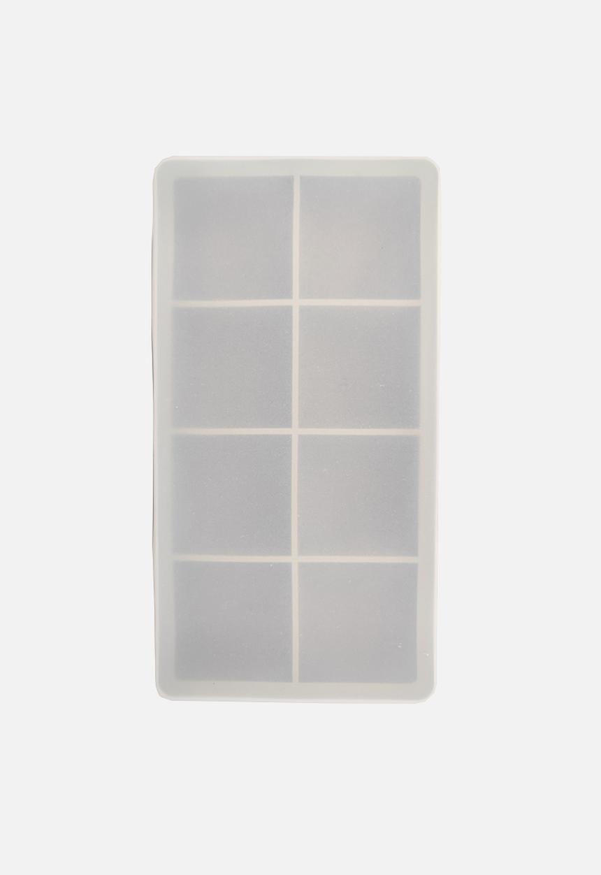 Home Classix - Home Classix Silicone 8-holes Square Ice Cube Tray - medium green