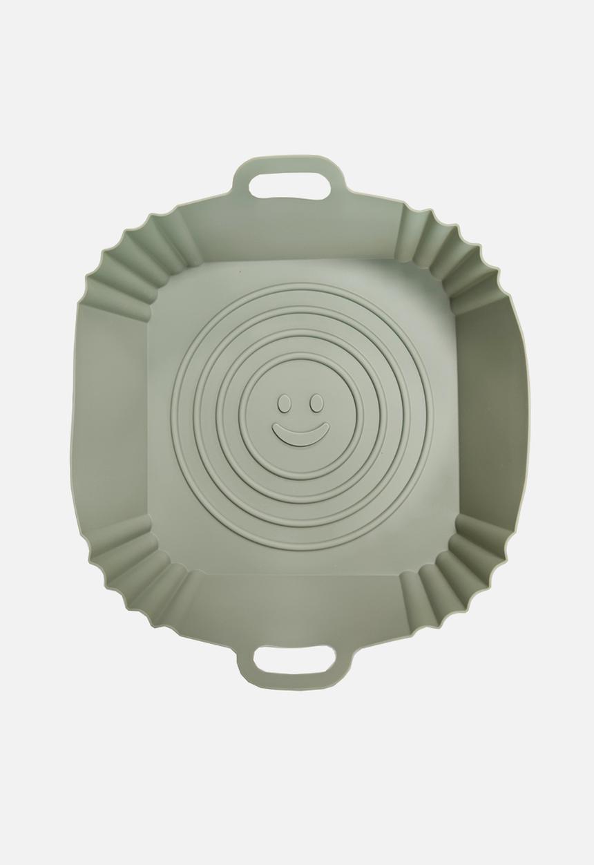 Home Classix - Home Classix Silicone Air fryer Square Liner - medium green