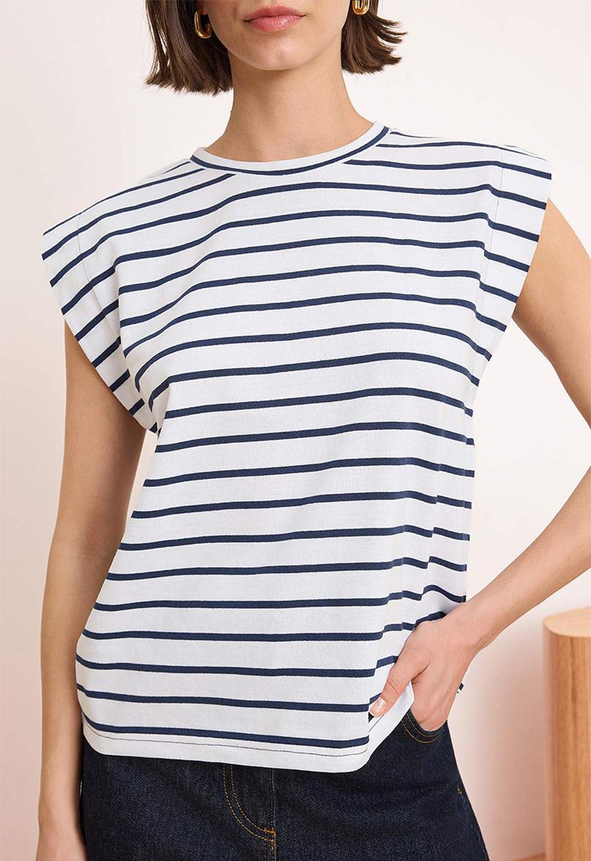 Trendyol - Basic Knit T-Shirt - Dark Navy Blue