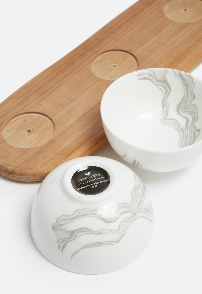 Love Milo - Mineral snack bowl set