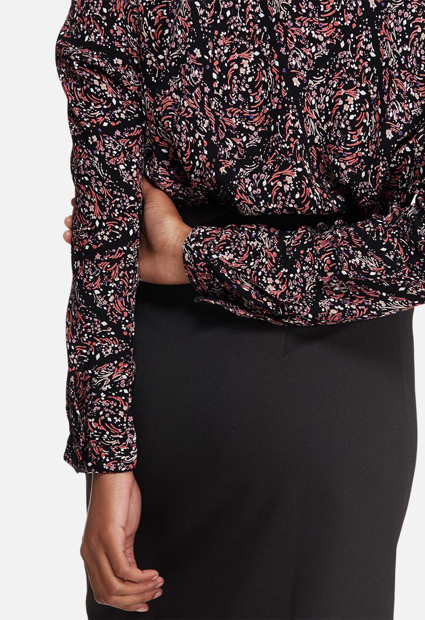 Vero Moda - Harly flower crop shirt