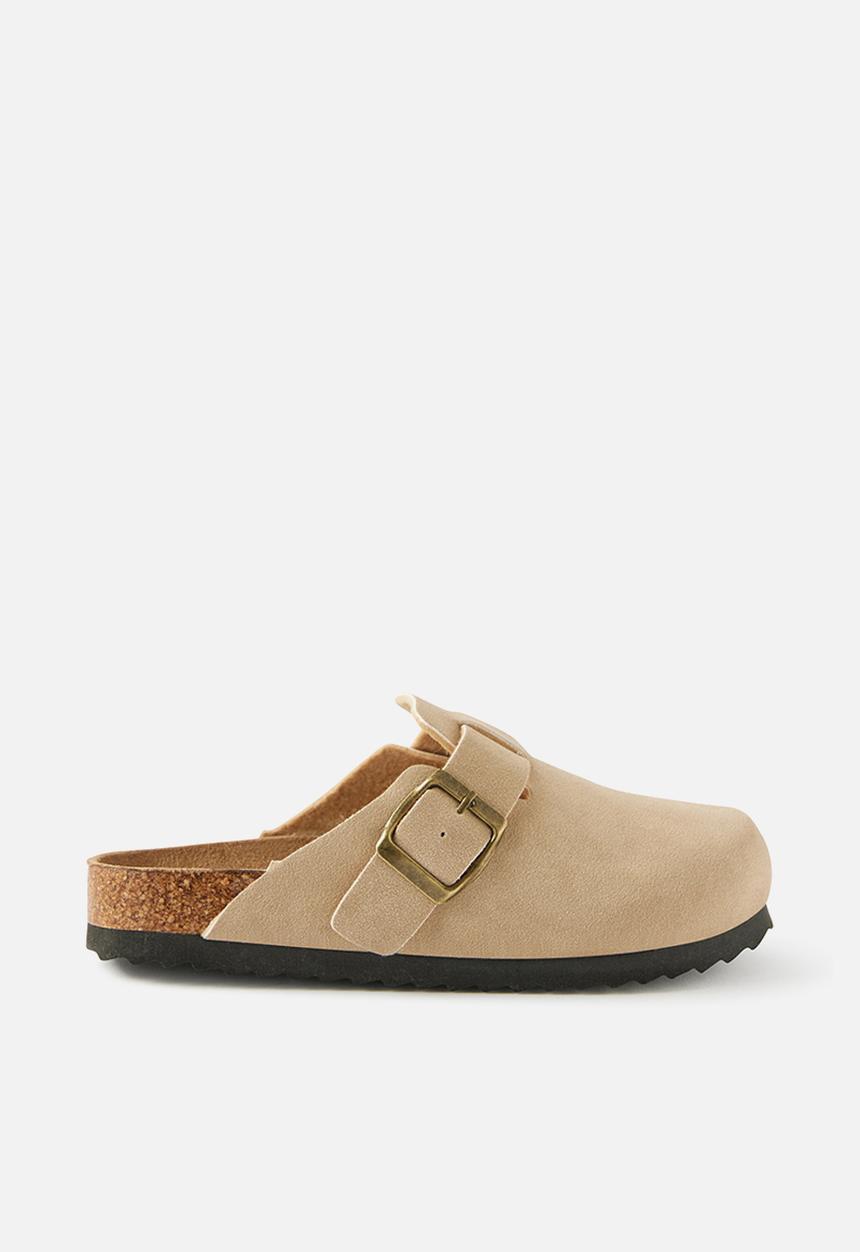 Cotton On - Kids Buckle Slide - Semolina