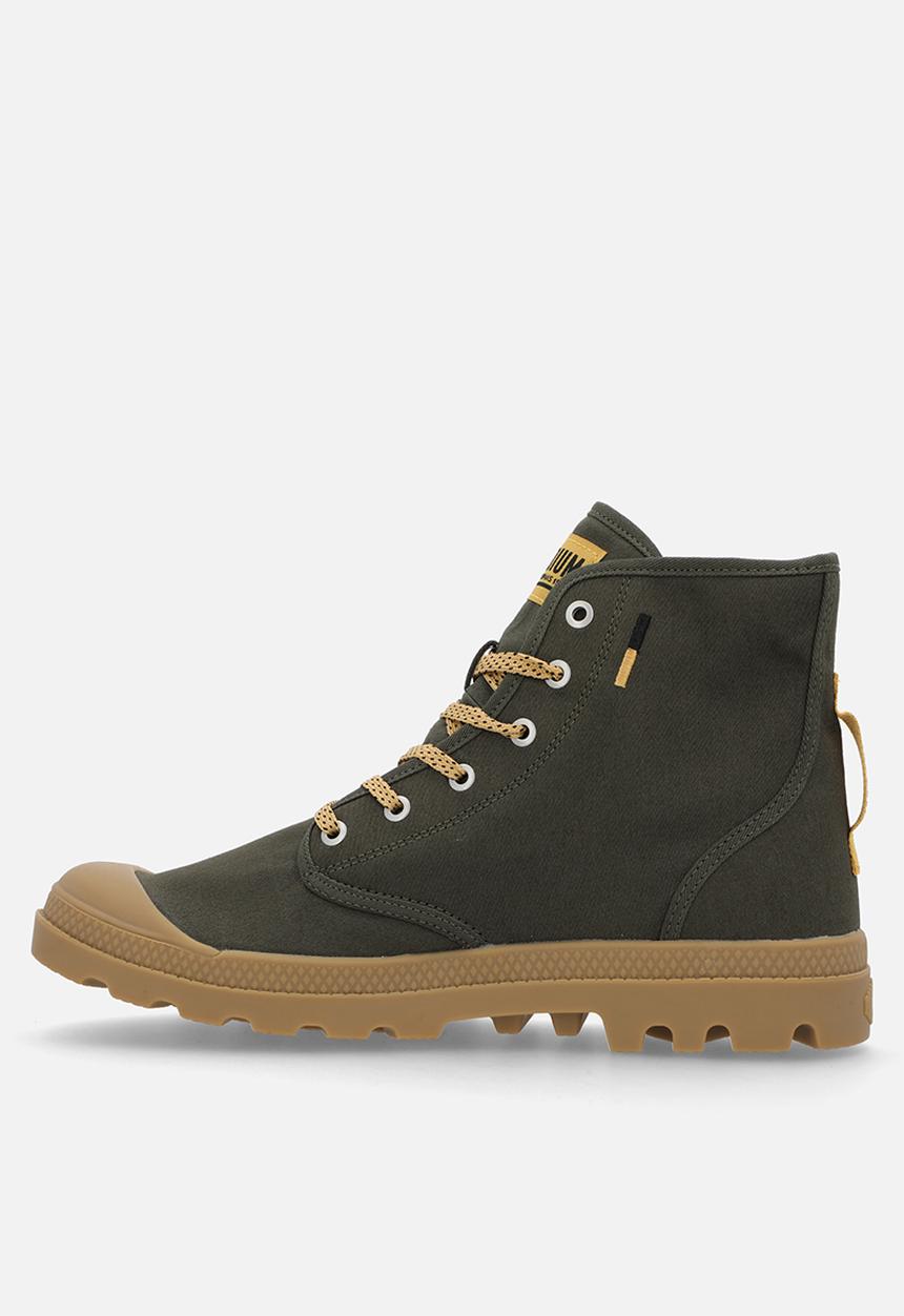 Palladium - Pampa Hi Mens Htg Gum - Olive Night
