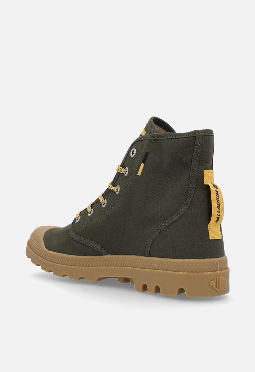 Palladium - Pampa Hi Mens Htg Gum - Olive Night
