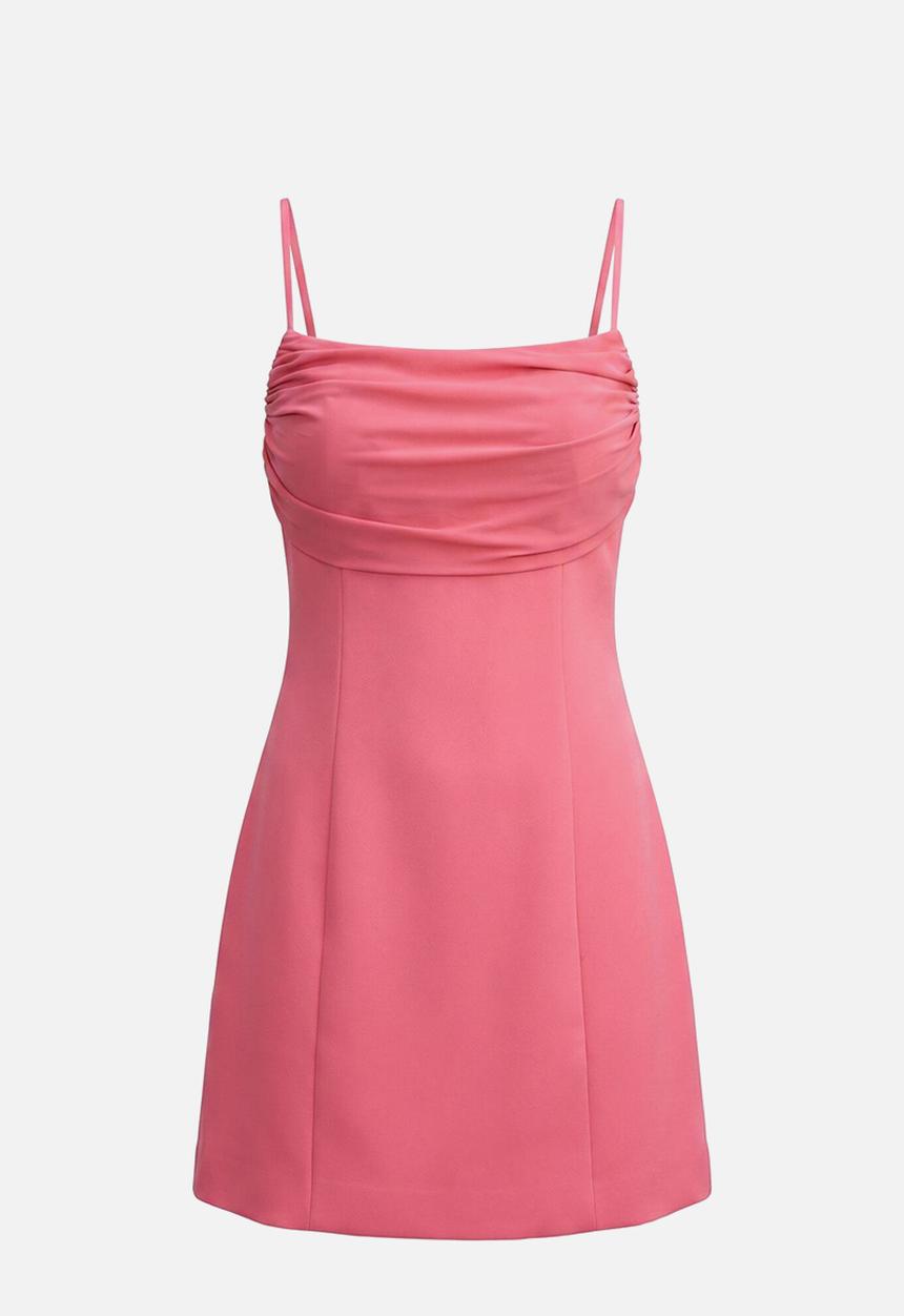 Forever New - Sully folded cowl mini dress in hot pink