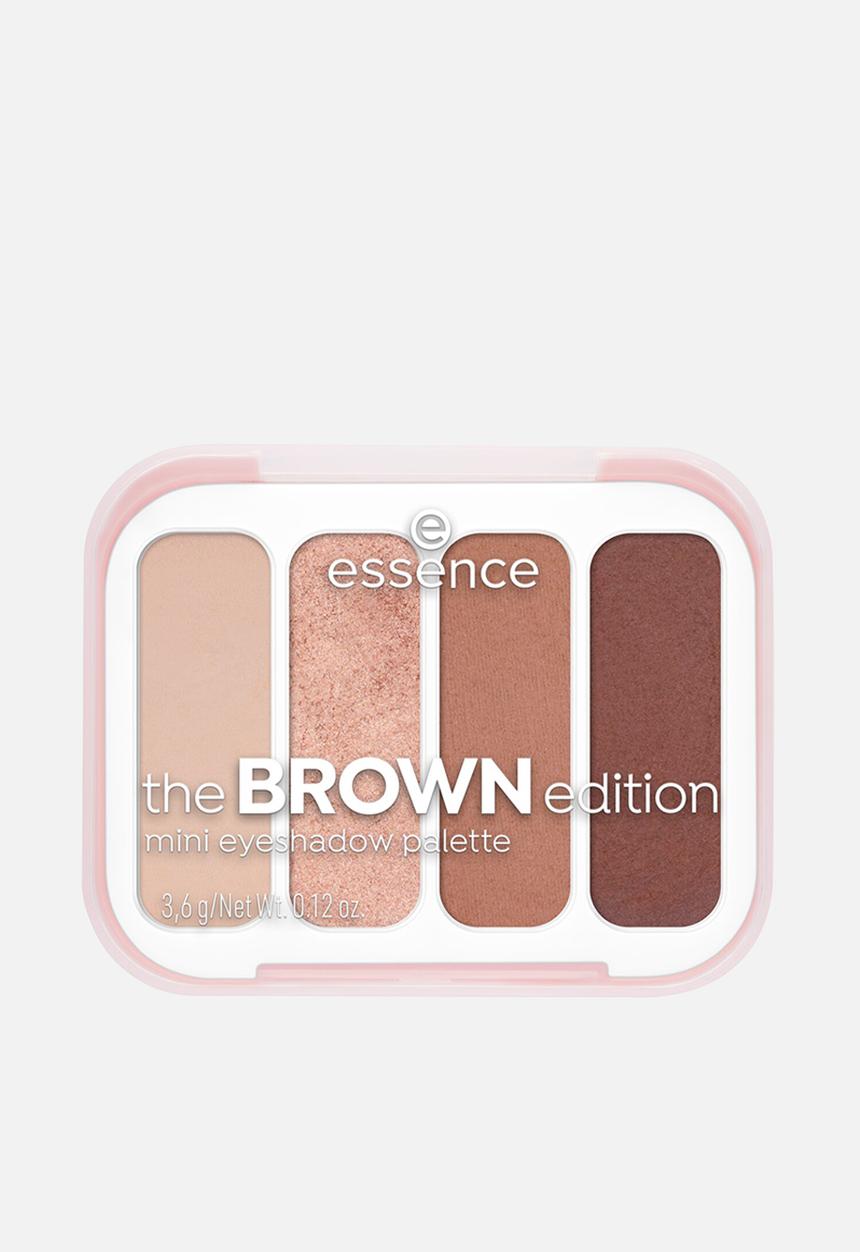 essence - the BROWN edition mini eyeshadow palette