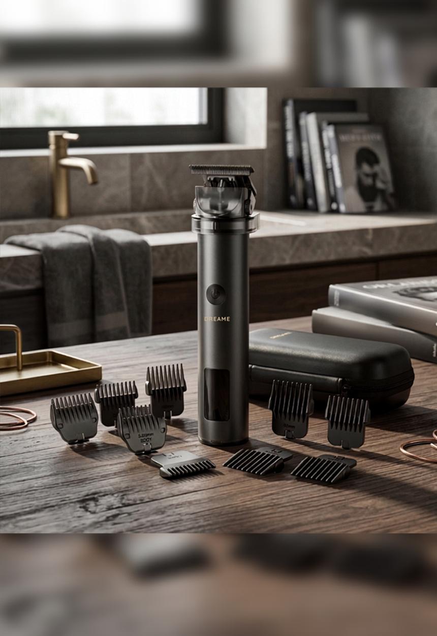 DREAME - T3 Professional Grooming Trimmer - 7 000 RPM, 180min Battery Runtime - Black