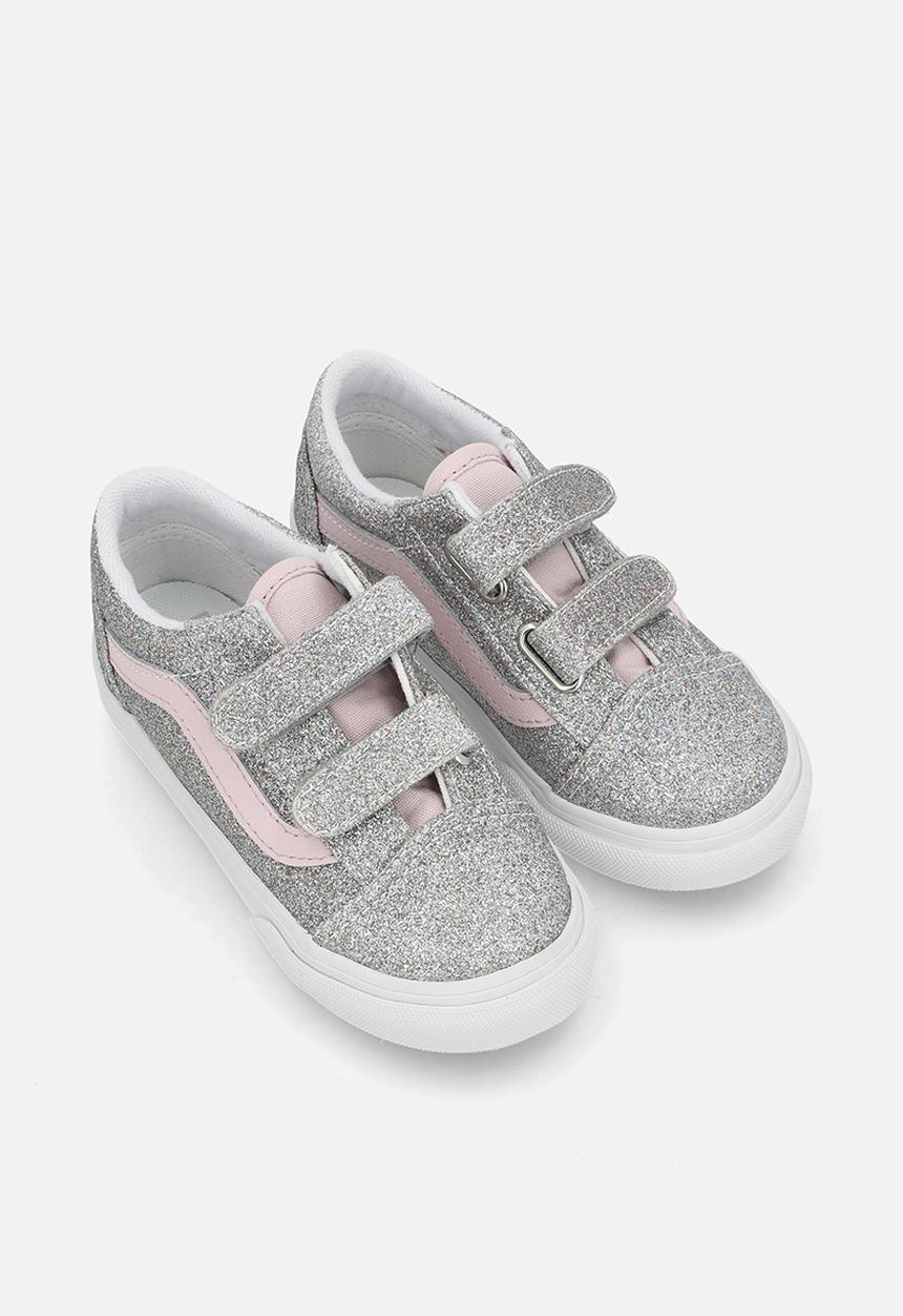 Vans - Old skool v-hn3 - glitter silver/pale petal
