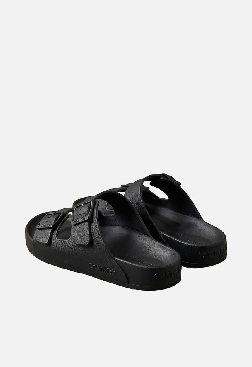 Calvin Klein - Ergon Eva Double Bar Sandal - Triple Black