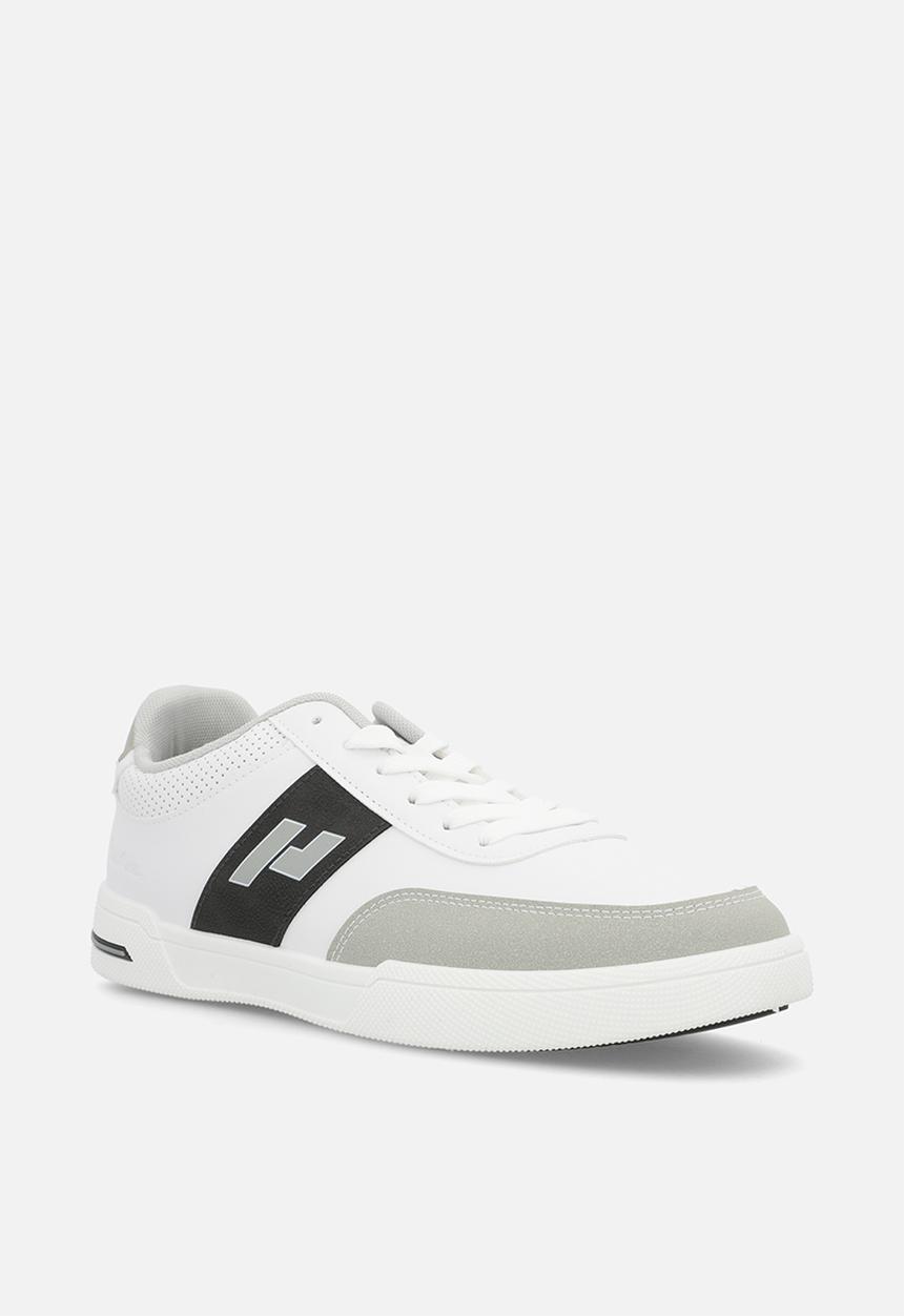 Pierre Cardin - Malakai casual lace up - White Grey