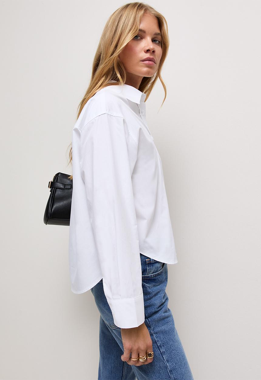 New Look - K Chelsea Plain Mtj Shirt (Plain) - White