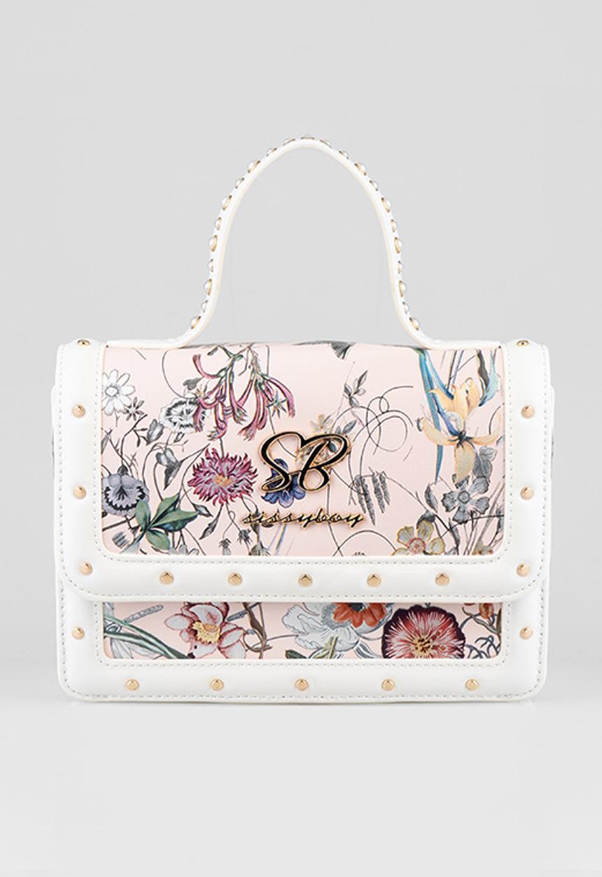 SISSY BOY - Flower Boom Top Handle Bag - Pink