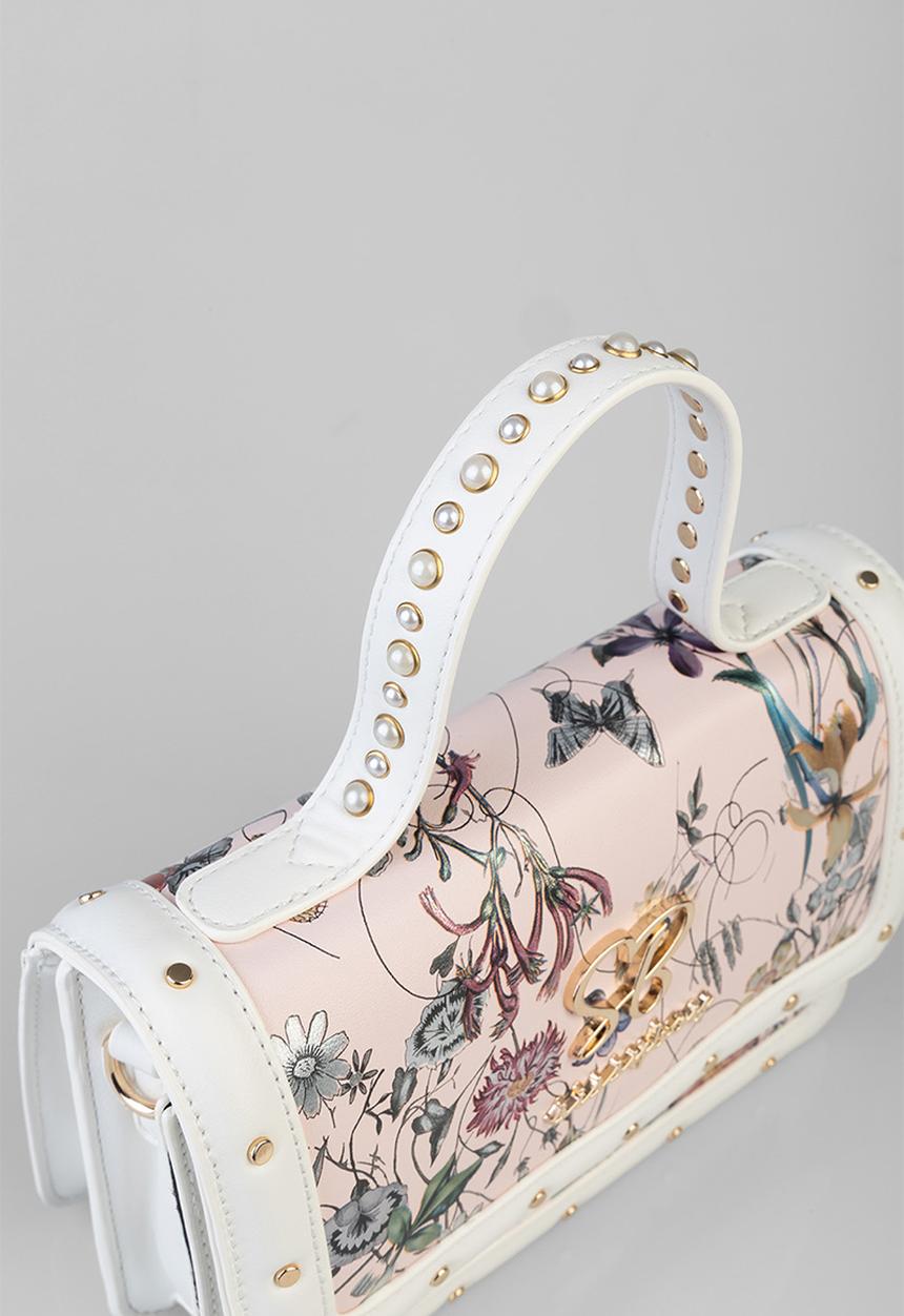 SISSY BOY - Flower Boom Top Handle Bag - Pink