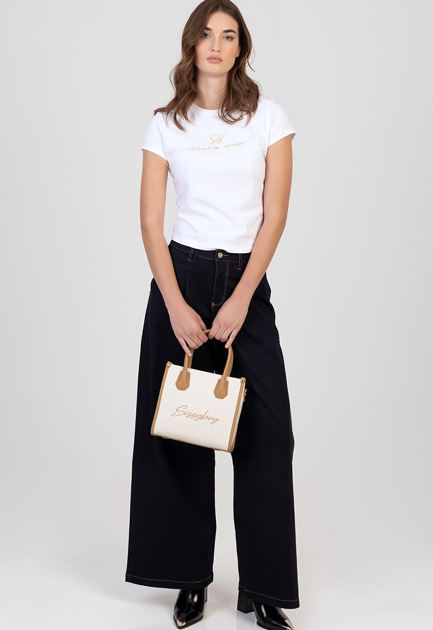 SISSY BOY - Willow Crossbody Bag - Stone