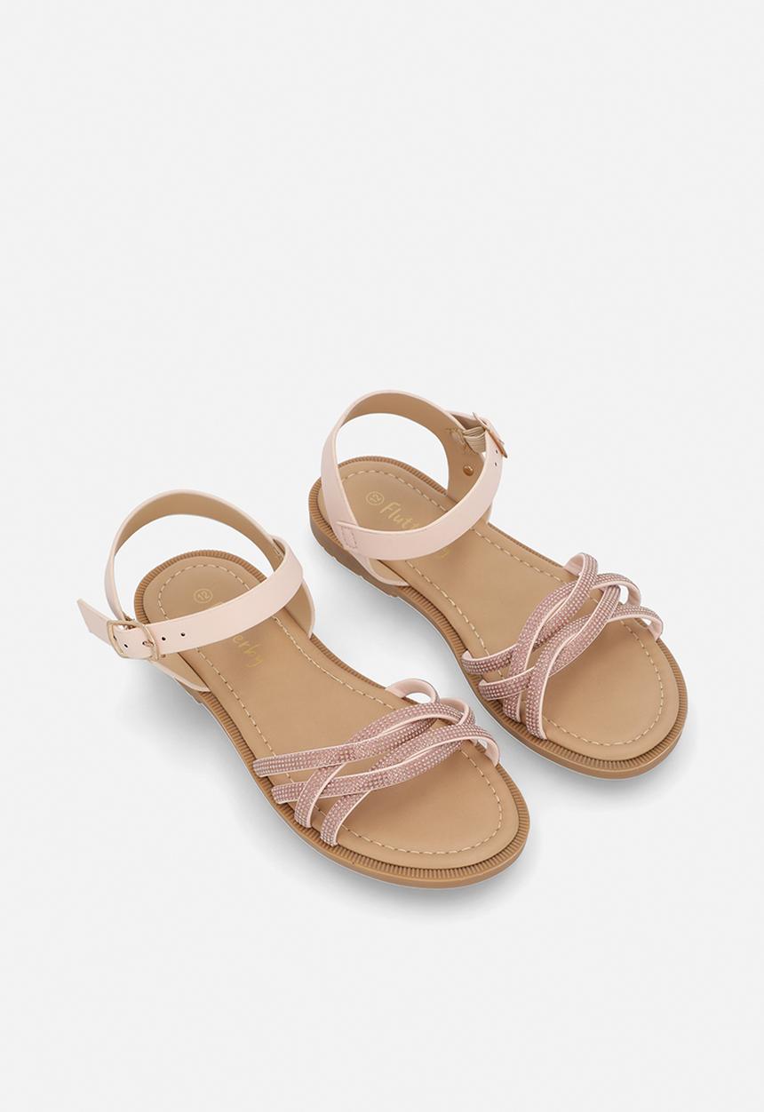 Flutterby - Ella 1 girls sandal - pink