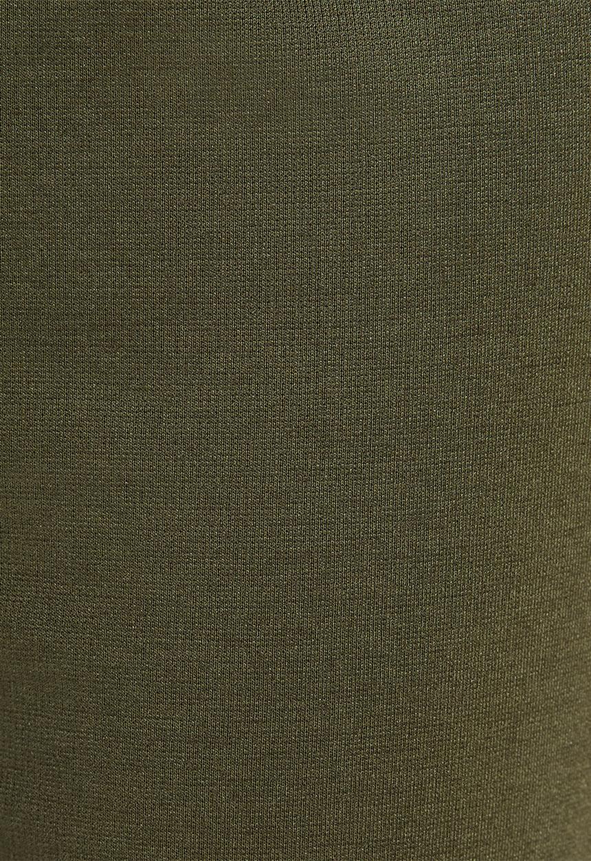 New Look - John Jersey Wide Leg Trs - Dark Khaki