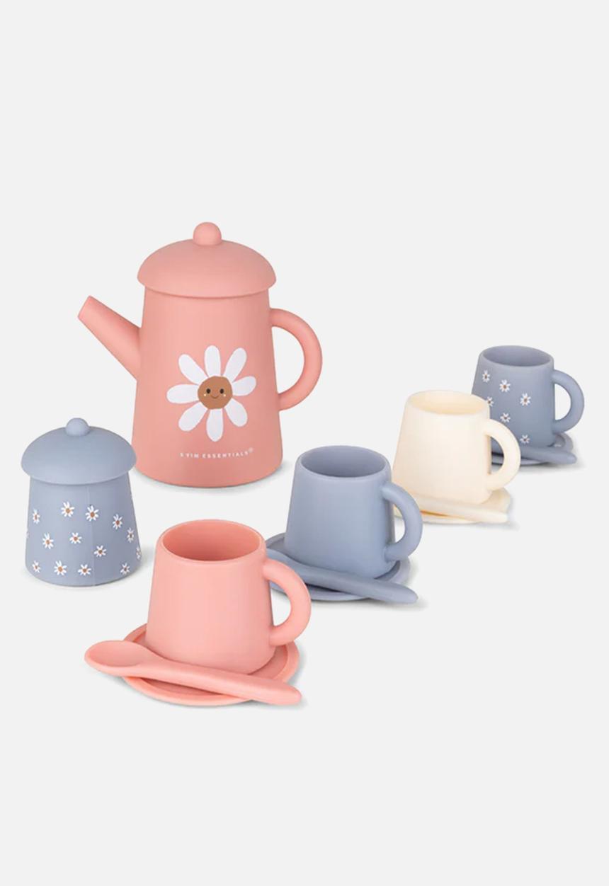 Swim Essentials - Silicone Beach Tea Playset - Daisy Flowers