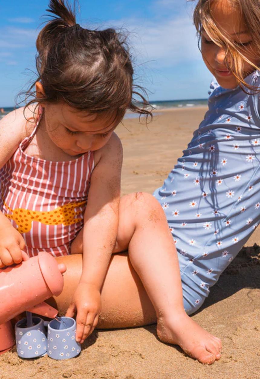 Swim Essentials - Silicone Beach Tea Playset - Daisy Flowers