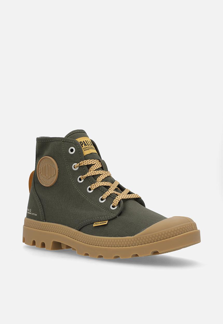 Palladium - Pampa Hi Htg Gum - Olive Night