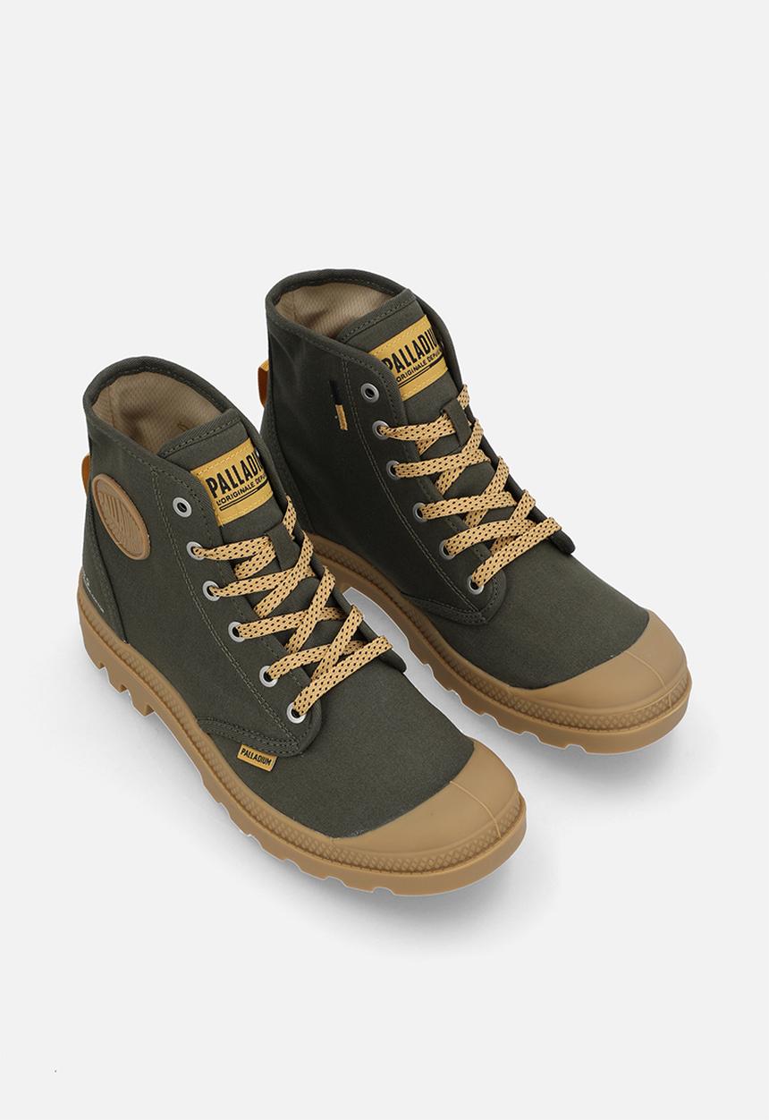Palladium - Pampa Hi Htg Gum - Olive Night