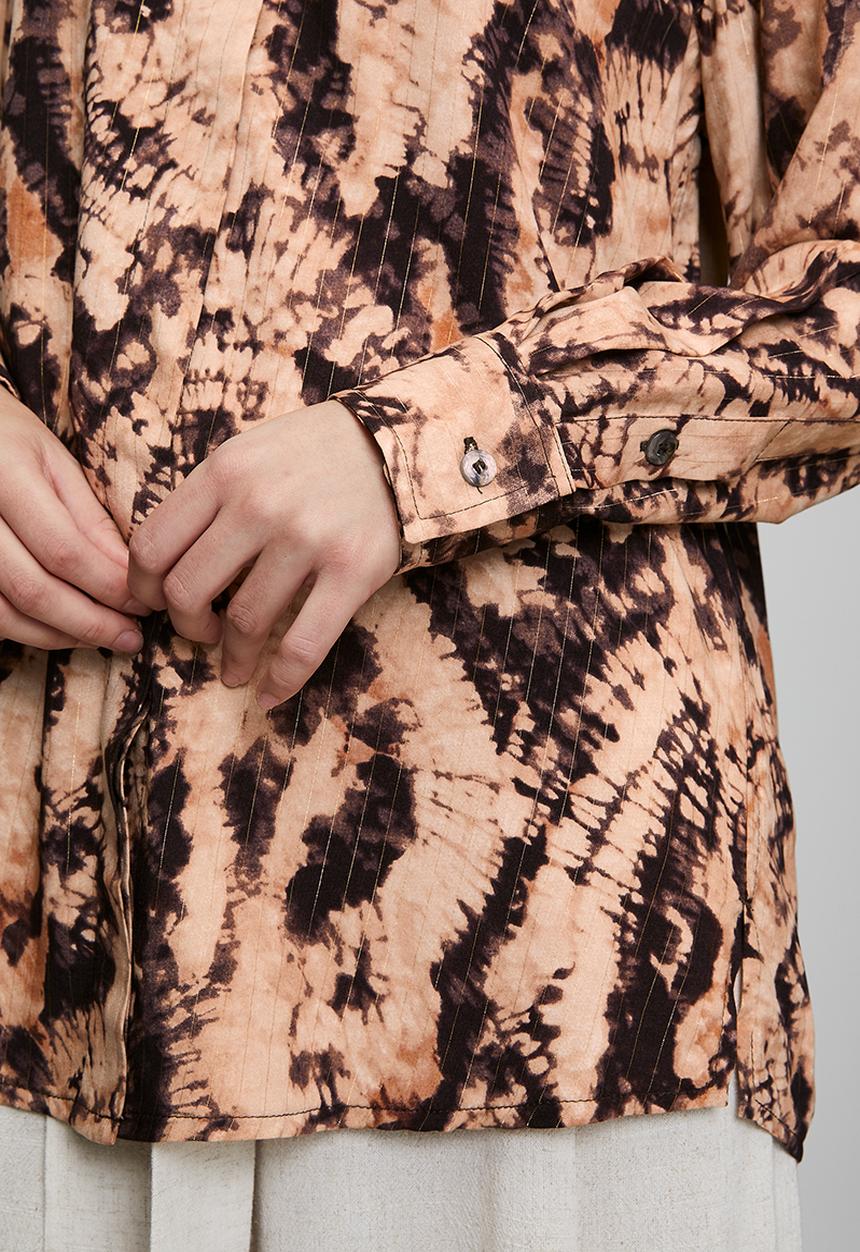 POLO - Wmn Khloe Ls Shirt - Multi