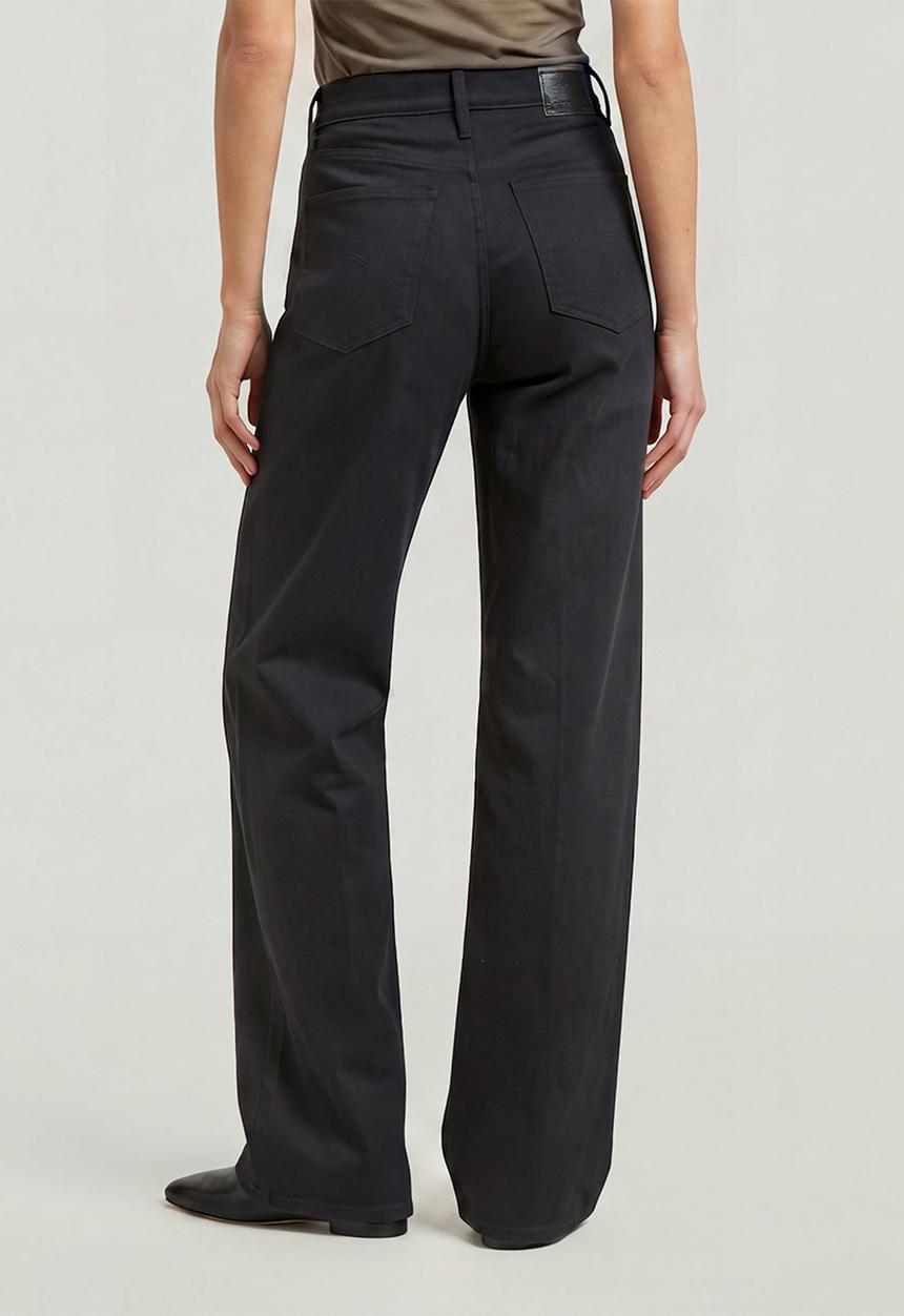 G-STAR - Deck 2.0 High Loose Wmn - neo black denim