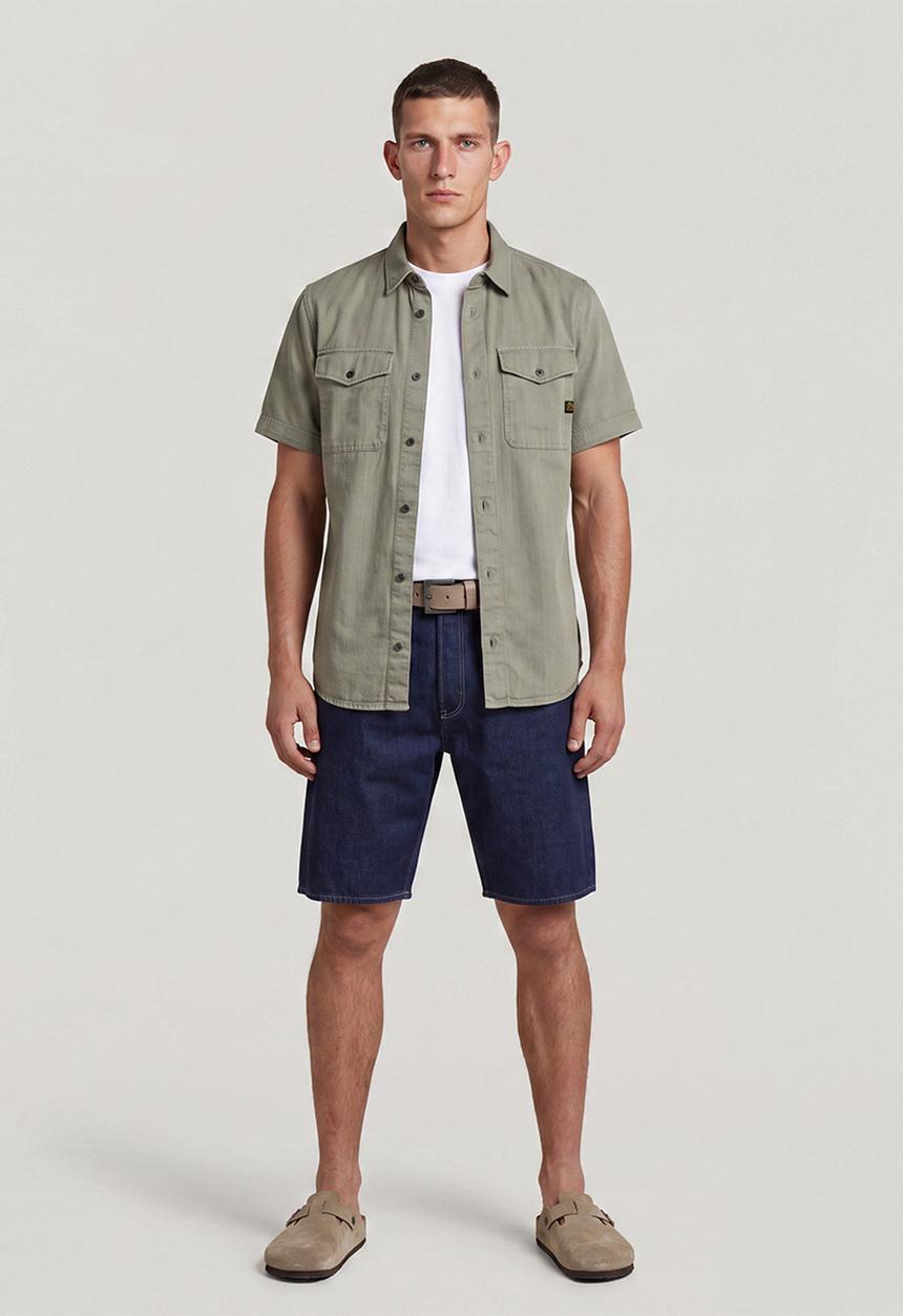 G-STAR - Dakota Short Clean Edge - Rinsed