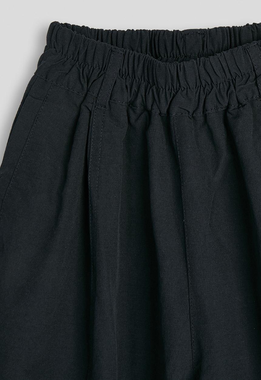 Pop Candy - Panelled wide leg pants - navy